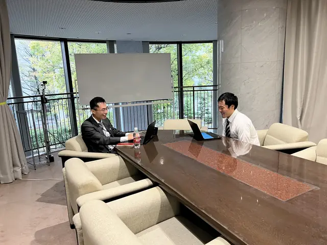 個人面談風景